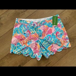 NWT LILLY PULITZER BUTTERCUP SHORTS — SIZE 2